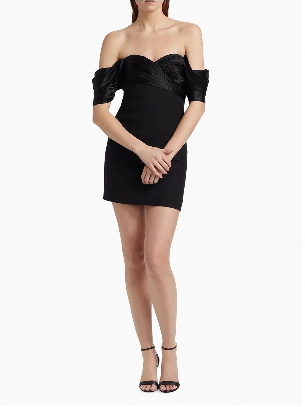 Cinq à Sept Sibyl Off-The-Shoulder Minidress size 14